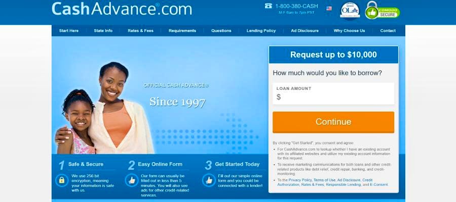 Cash Advance Loans
